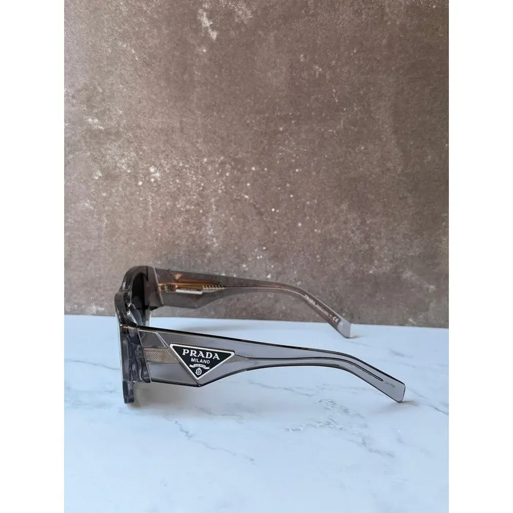 NEW Prada PR10ZS Asphalt Grey Sunglasses Unisex $563